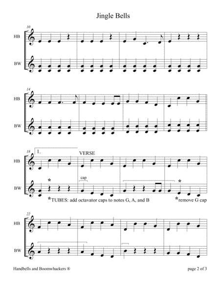 “Sing We Now Of Christmas” For 8-note Bells And Boomwhackers® (with Black And White Notes)